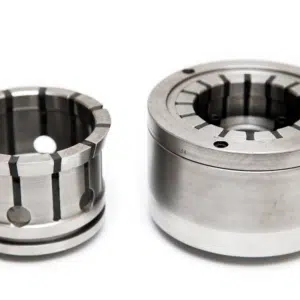 standard external collet chuck assembly with spare collet